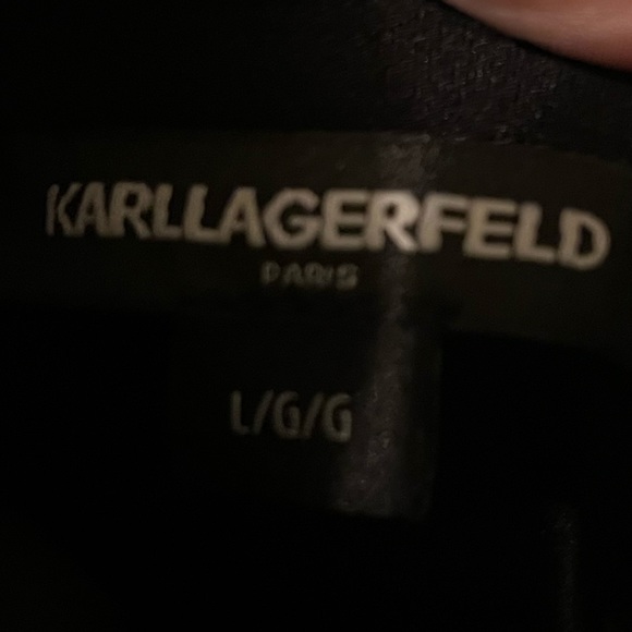 NWT! KARL LAGERFELD HOODIE! SADLY ITS TOO BIG. BEAUTIFUL, WILL LAST A LIFETIME! - Picture 3 of 4